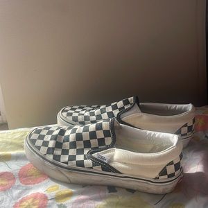 checkered vans